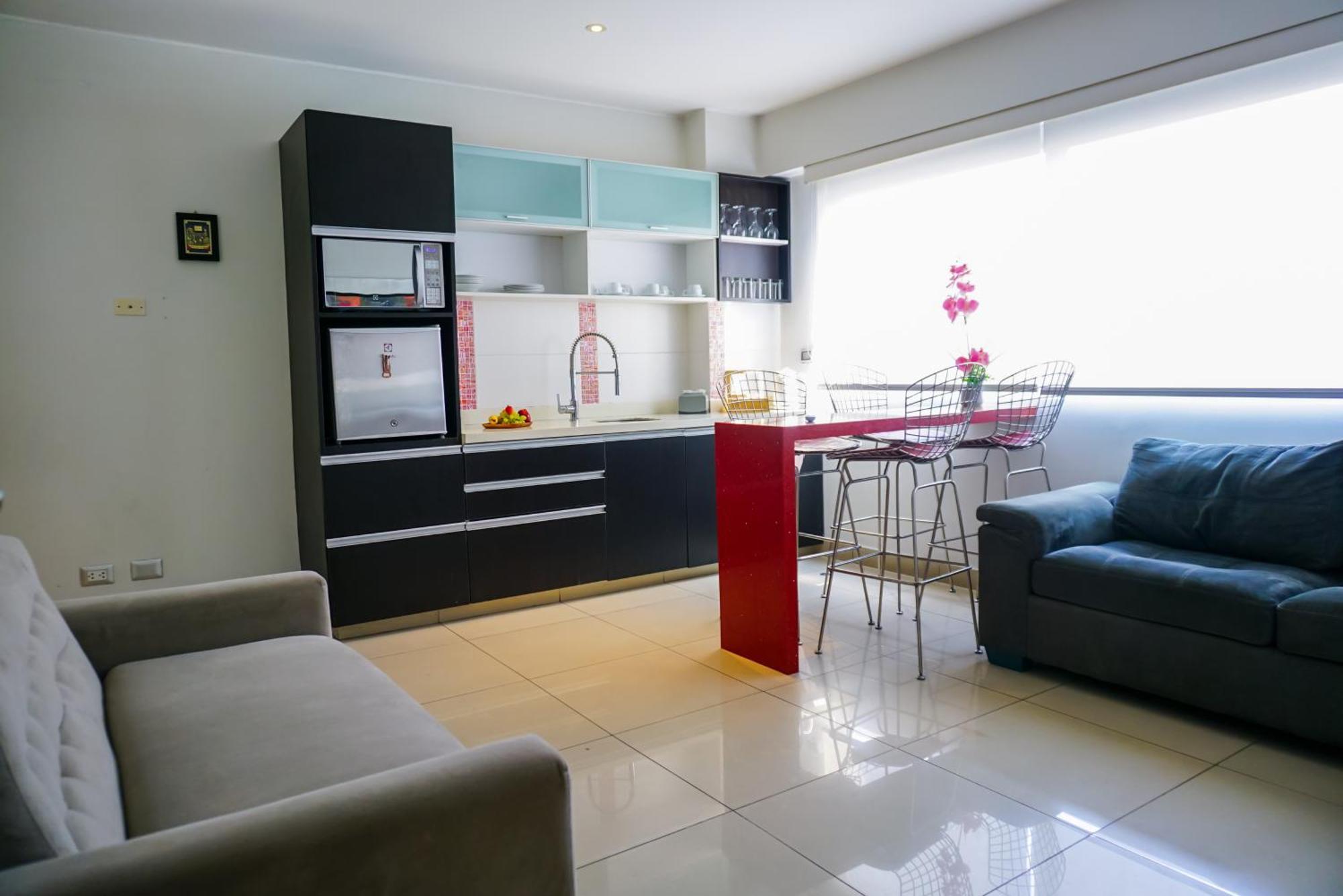 Apart Hotel Petit Palace Suites Lima Buitenkant foto
